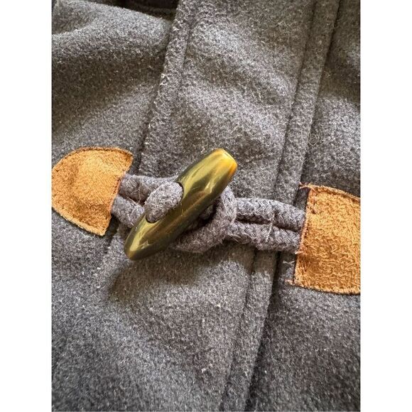 Carters 3T navy blue boys navy blue peacoat hooded coat toggle - Picture 3 of 7